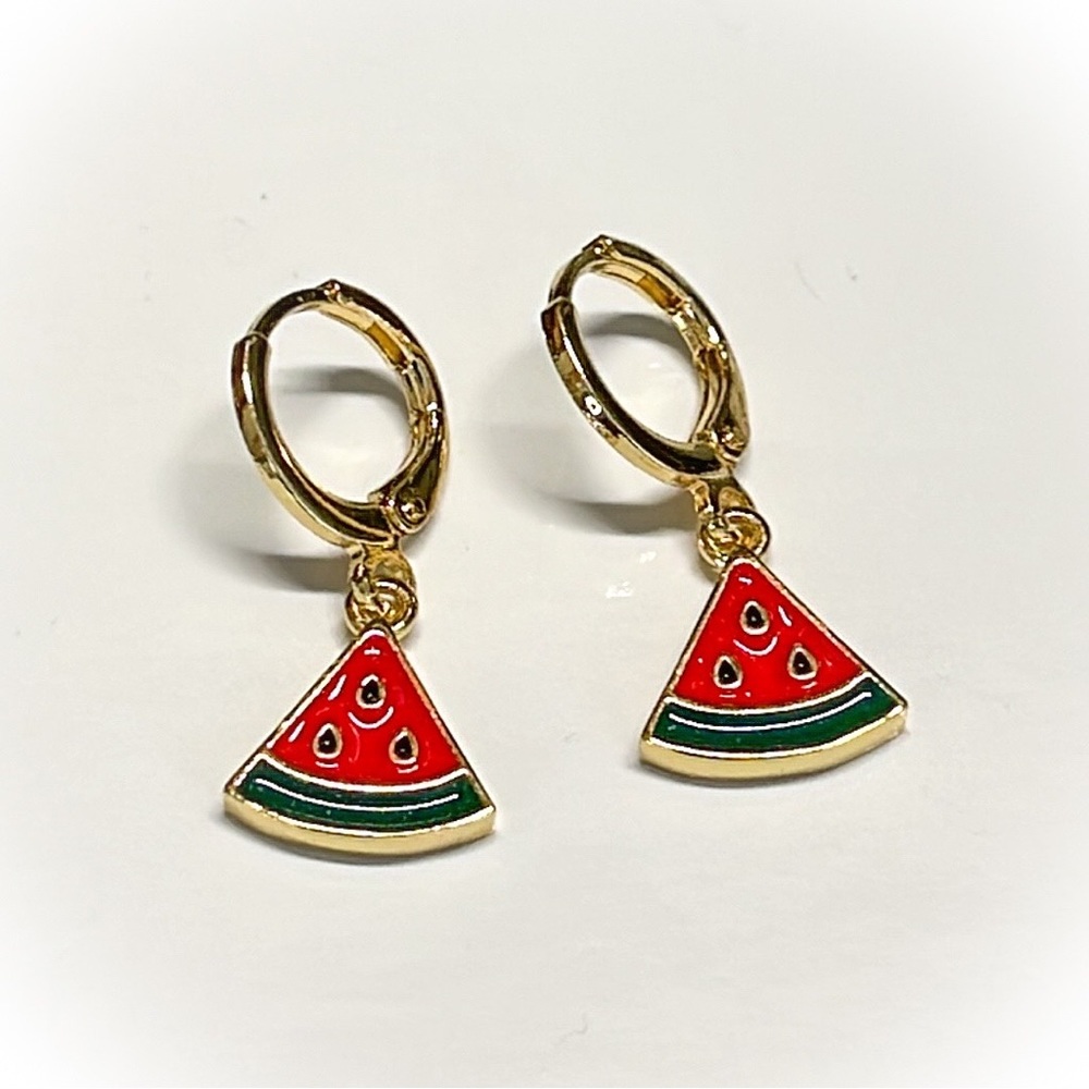 💕Super Cute Watermelon Earrings Novelty Gifts💕